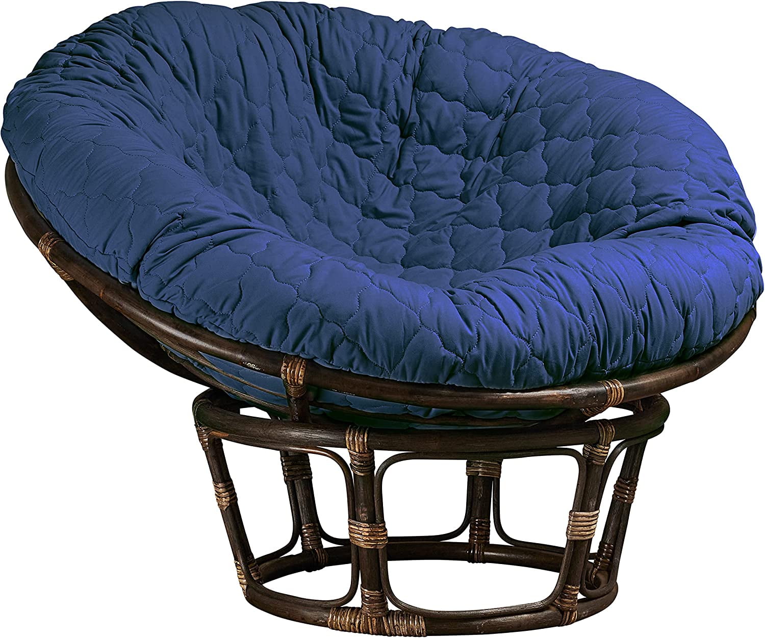 Hudson Comfort Papasan Cushion Cover Quilted Shape Soft