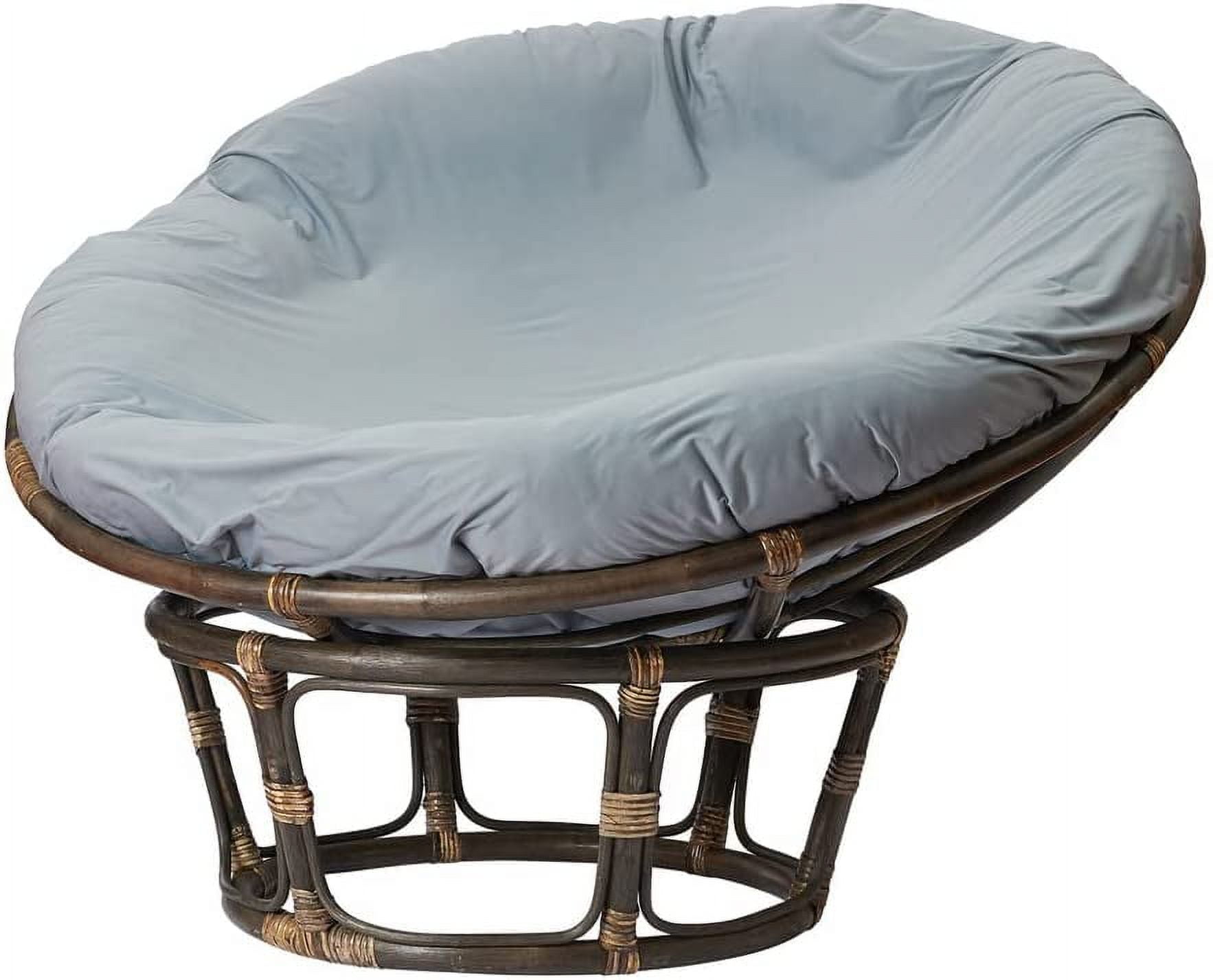 Hudson Comfort Water Resistant Papasan Cushion Cover Soft Microfiber