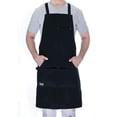 thumbnail image 1 of Hudson Durable Goods - Professional Grade Chef Apron for Kitchen, BBQ & Grill – Navy, 1 of 5