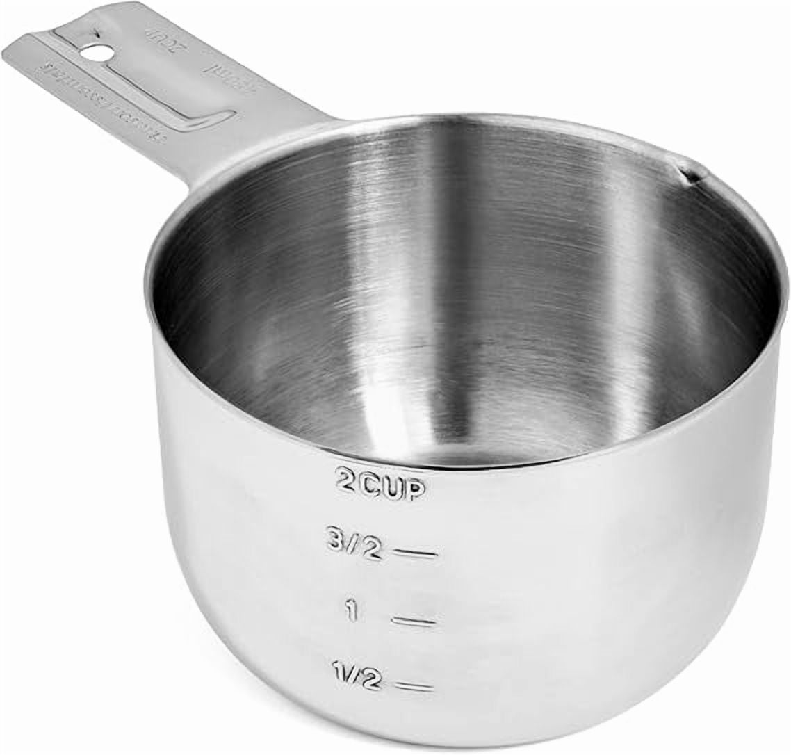 Hudson Essentials Stainless Steel Measuring Cups & Spoons Set - 1-Piece ...