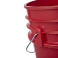 Hudson Exchange Premium 5 Gallon Bucket with Easy Peel Lid, Food Grade