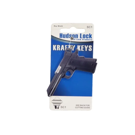 Hudson Handgun House Key Compatible with Schlage and SC1 Locks