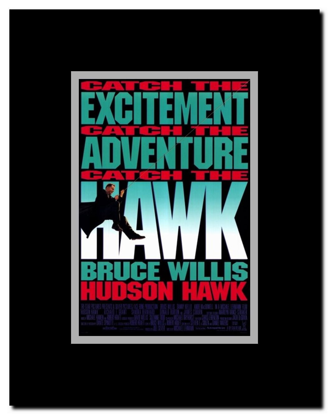 Hudson Hawk Framed Movie Poster