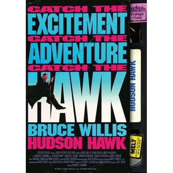 Hudson Hawk (Retro VHS Packaging)