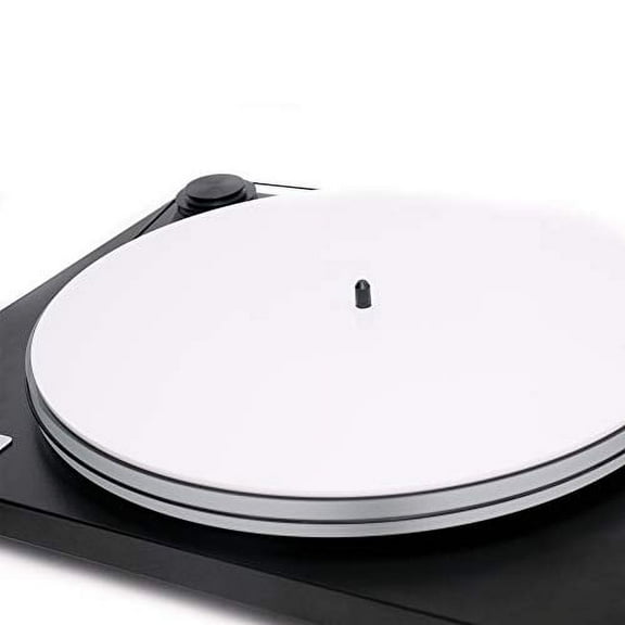 Hudson Hi-Fi 11.75" Acrylic Turntable Slipmat, White