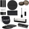 thumbnail image 1 of Hudson Hi-Fi 9-in-1 Vinyl Record Cleaning Kit, Record Mitts, Anti-Static Microfiber Cloth, Velvet & Carbon-Fiber Brushes, Label Protector, Gel Stylus Cleaner, 1 of 9