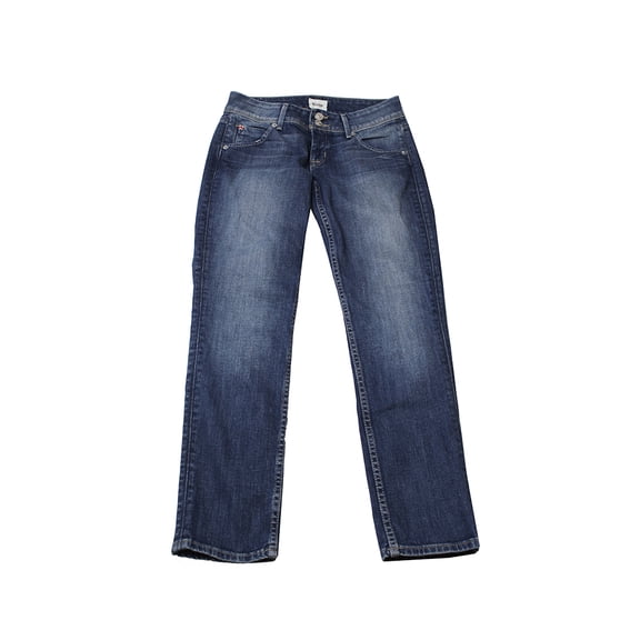 Hudson Jeans Blue Collin Cropped Skinny Jeans 24