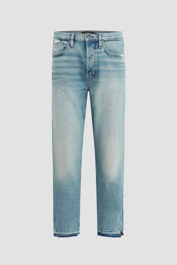 Jeans No Work No Check 5 Size 32 Straight Leg Crop Cotton 34" Inseam Jeans