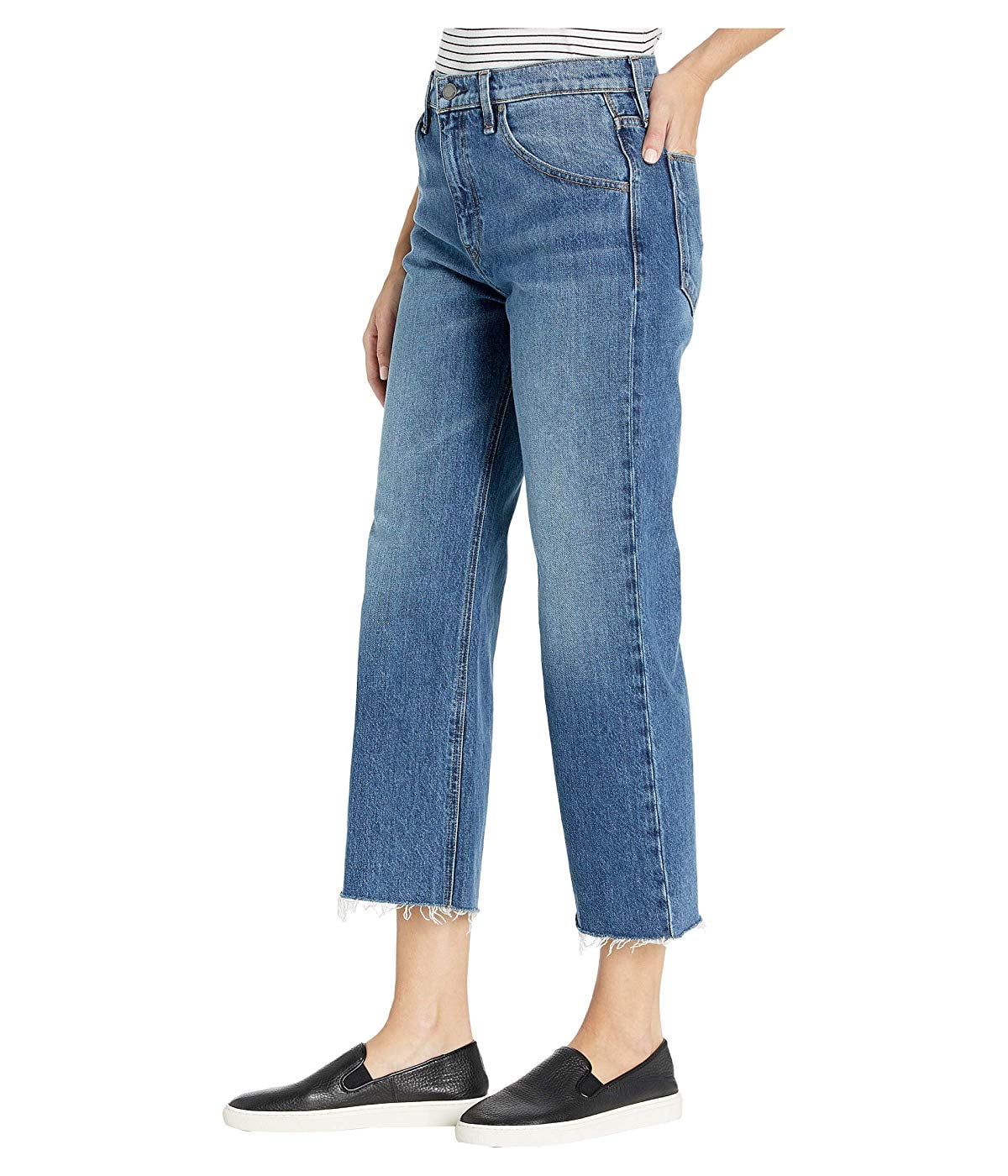 Hudson Jeans Sloane Extreme Baggy Crop in After Hours After Hours 