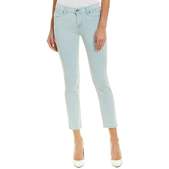 Hudson Jeans Women's Tally Midrise Skinny Crop 5 Pocket, SAGE Extract, 25