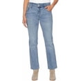 thumbnail image 1 of Hudson Women's Mid Rise Straight Jean, Premium Stretch Denim, Icy Blue, 6, 1 of 7