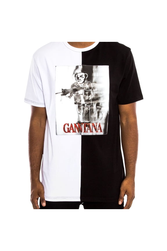 Mens Montana Graphic T-Shirt, Black, X-Large