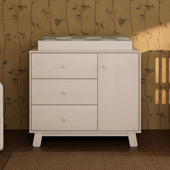 Hudson Modern 3-Drawer Dresser in Washed Natural, GREENGUARD Gold Certified