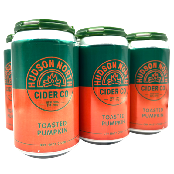 Hudson North Cider Toasted Pumpkin Cider 6pk 12oz Can - Walmart.com