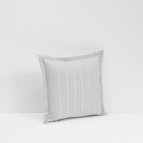 Hudson Park Bedding, 800TC SOLID 16″ Square Decorative Pillow, Murcury