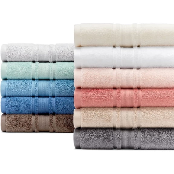 Hudson Park Collection Supima Washcloth, Blue Myth, 12 X 12