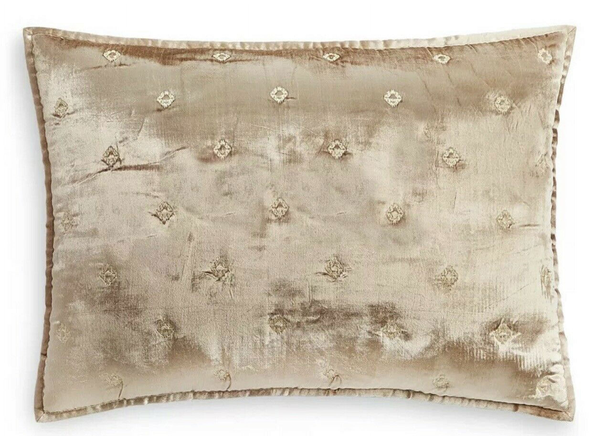 Hudson Park Collection Velvet Diamond Euro Sham