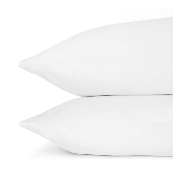 Hudson Park Italian Percale Stitch Standard Pillowcase, Pair