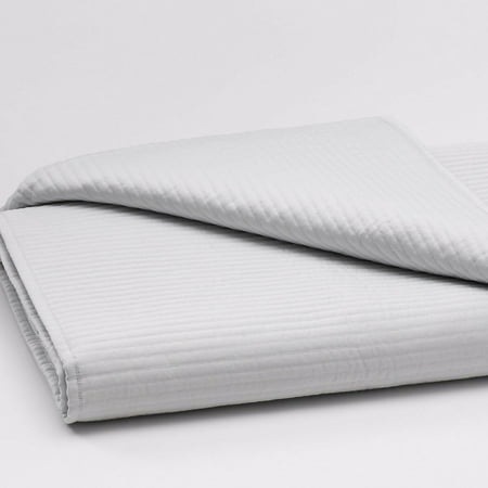 Hudson Park Mirrors Queen Coverlet Basic, Blue