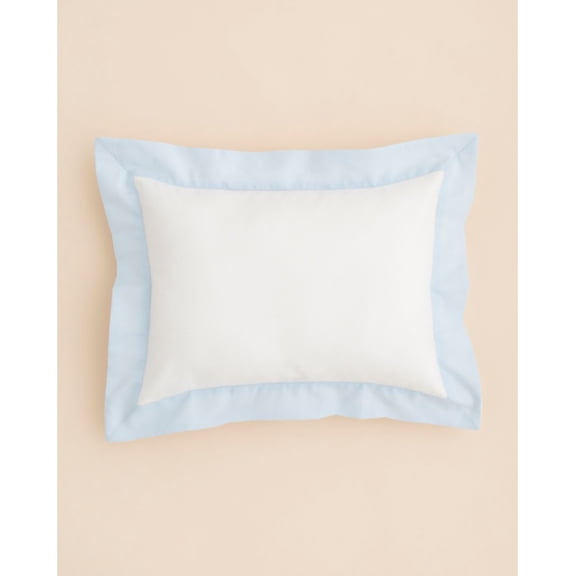 Hudson Park Pique Boudoir Pillow, 12 x 16, Blue