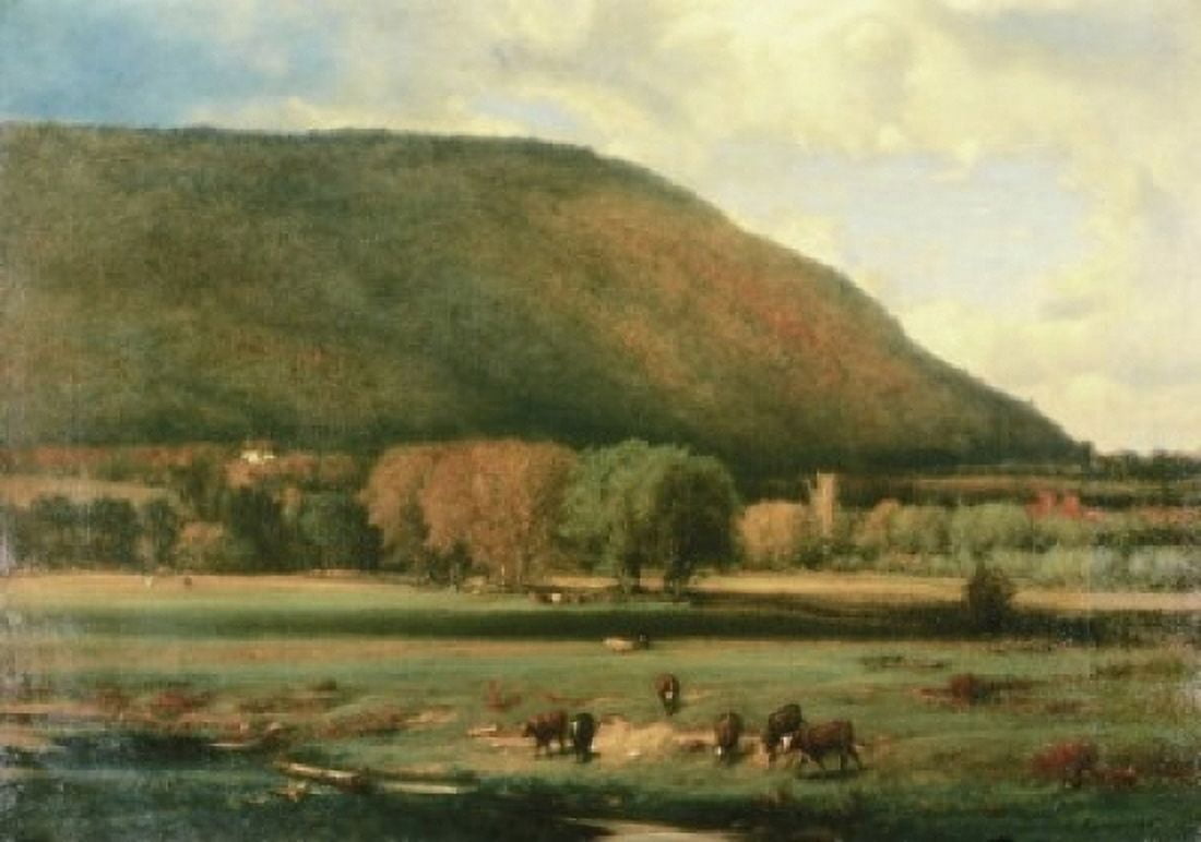 Hudson River Valley 1867 George Inness (1825-1894 American) Detroit Institute of Arts Michigan USA Canvas Art - George Inness (24 x 36)