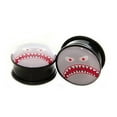 thumbnail image 1 of Hudson Shark Mouth / Shark Face O-Ring Acrylic Gauges/Plugs 7/16'' (11mm) 2 Piece (1 Pair) (B/1/3/51), 1 of 2