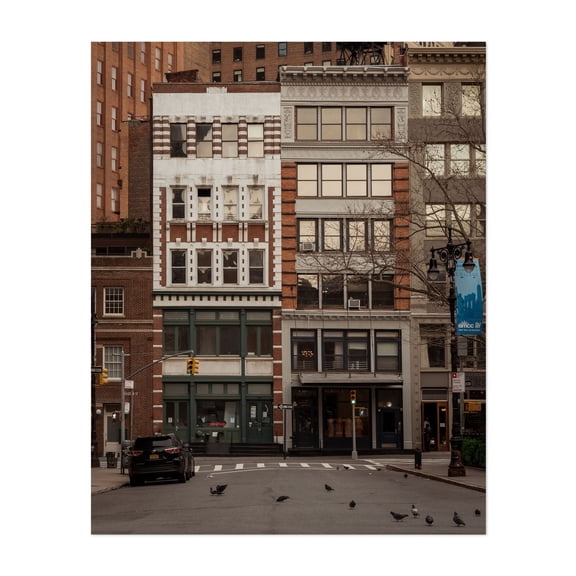 Hudson Street, Tribeca 02 - Manhattan New York Photography Unframed Wall Art Print 5 x 7 inches