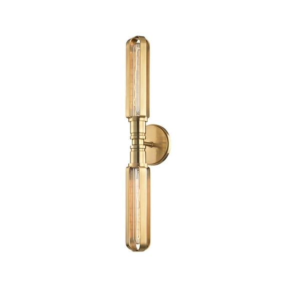 Hudson Valley Lighting 1092 Red Hook 2 Light 24" Tall Wall Sconce - Brass