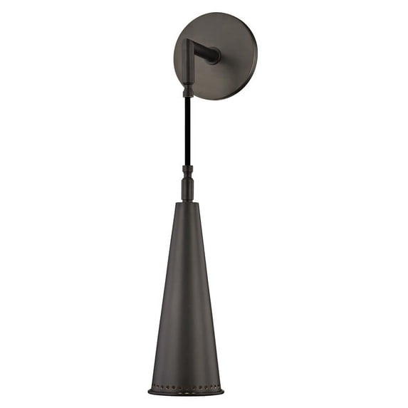 Hudson Valley Lighting 1400 Alva 1 Light 17" Tall Wall Sconce - Bronze