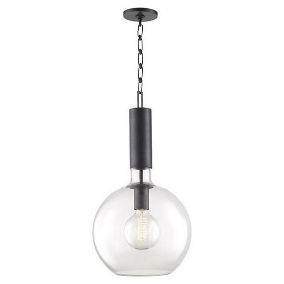 Hudson Valley Lighting 1413 Raleigh 1 Light 13" Wide Pendant - Bronze