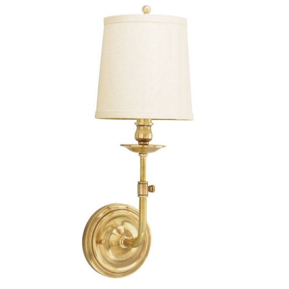 Hudson Valley HV-171-AGB Wall Sconce Light Fixture Aged Brass