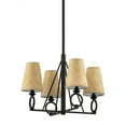 thumbnail image 1 of Hudson Valley Lighting 1724 Pendelton 4 Light 24" Wide Chandelier - Grey, 1 of 5