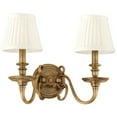 thumbnail image 1 of Hudson Valley Lighting 1742 Charleston 2 Light 13" Tall Wall Sconce - Brass, 1 of 2