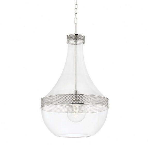 Hudson Valley Lighting 1817 Hagen 18" Wide Pendant - Nickel