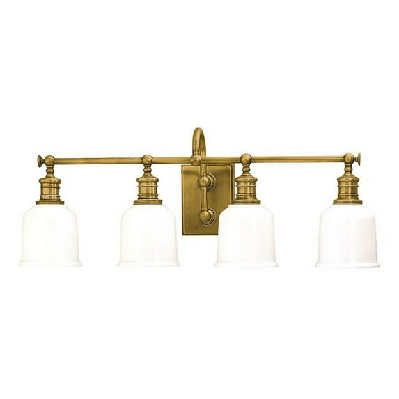 Hudson Valley Lighting 1974OB Keswick 4 Light Bathroom Vanity,Old Bronze