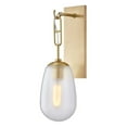 thumbnail image 1 of Hudson Valley Lighting 2101 Bruckner 1 Light 20" Tall Wall Sconce - Brass, 1 of 1