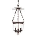 thumbnail image 1 of Hudson Valley Lighting 252HN-C3 Hampton 3 Light Pendant,Historic Nickel/C3, 1 of 2