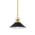 thumbnail image 1 of Hudson Valley Lighting 2613 Syosset 12" Wide Pendant - Black, 1 of 4
