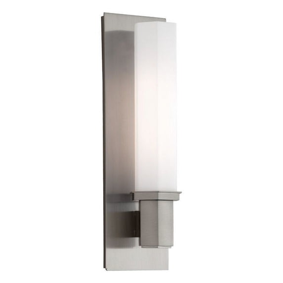 Hudson Valley Lighting 320 Walton 1 Light 15" Tall Bathroom Sconce - Nickel