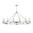 thumbnail image 1 of Hudson Valley Lighting 3216 Allendale 16 Light 58" Wide Taper Candle Chandelier - Nickel, 1 of 4