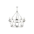 thumbnail image 1 of Hudson Valley Lighting 3247 Allendale 20 Light 47" Wide Taper Candle Chandelier - Nickel, 1 of 6