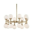 thumbnail image 1 of Hudson Valley Lighting 3316--AGB Astoria 16 Light Chandelier,Aged Brass, 1 of 7