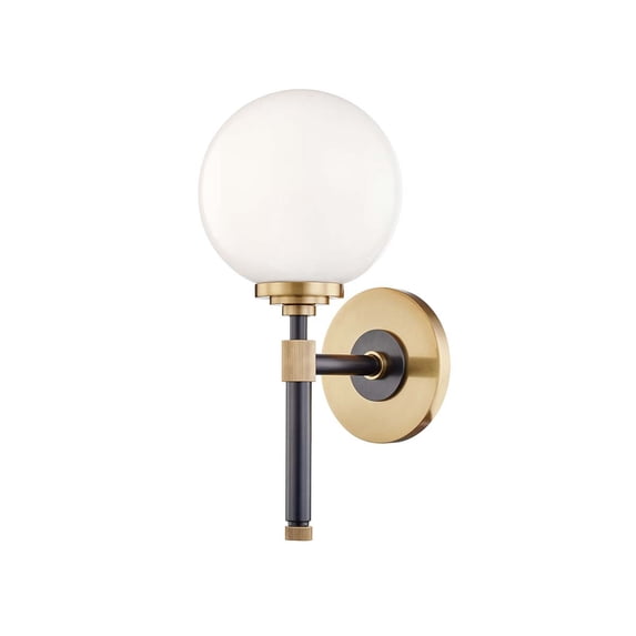 Hudson Valley Lighting 3701 Bowery 1 Light 6" Wide Bathroom Sconce - Bronze