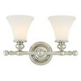 thumbnail image 1 of Hudson Valley Lighting 4502-PN Weston 2-Light Bath and Vanity in Polished Nickel, 1 of 7