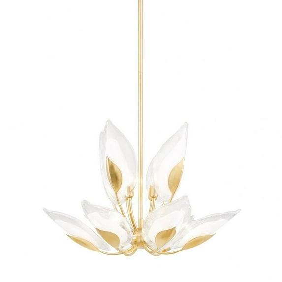 Hudson Valley Lighting 4829 Blossom 10 Light 29" Wide Multi Light Pendant - Gold