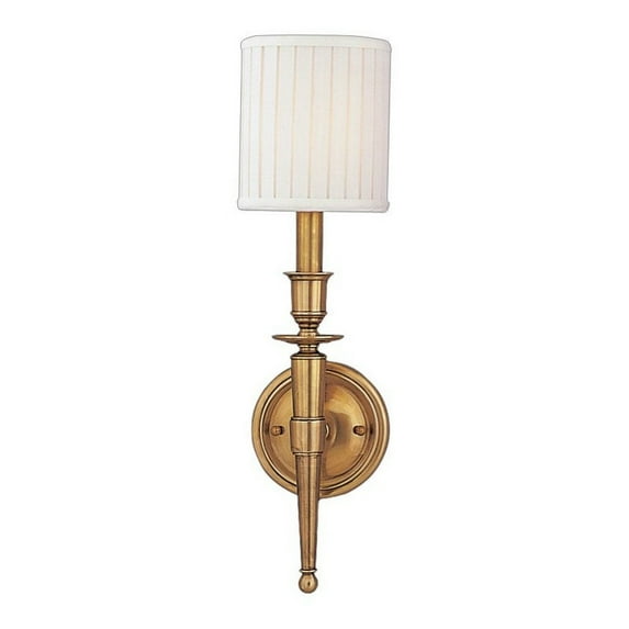 Hudson Valley Lighting 4901 Abington 1 Light 18" Tall Wall Sconce - Brass