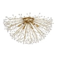 thumbnail image 1 of Hudson Valley Lighting 6028 Dunkirk 6 Light 30" Wide Flush Mount Ceiling Fixture - Brass, 1 of 1