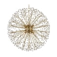 thumbnail image 1 of Hudson Valley Lighting 6030 Dunkirk 10 Light 30" Wide Crystal Globe Chandelier - Brass, 1 of 7