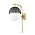 thumbnail image 1 of Hudson Valley Lighting 6100 Nyack 20" Tall Wall Sconce - Black, 1 of 3