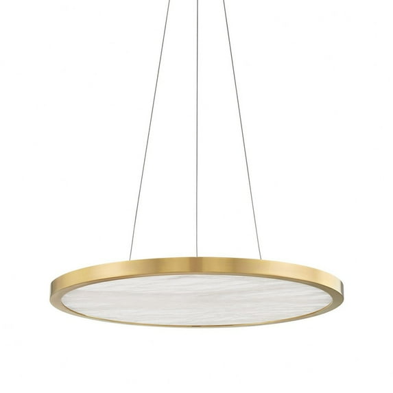 Hudson Valley Lighting 6324 Eastport 24" Wide Led Pendant - Brass